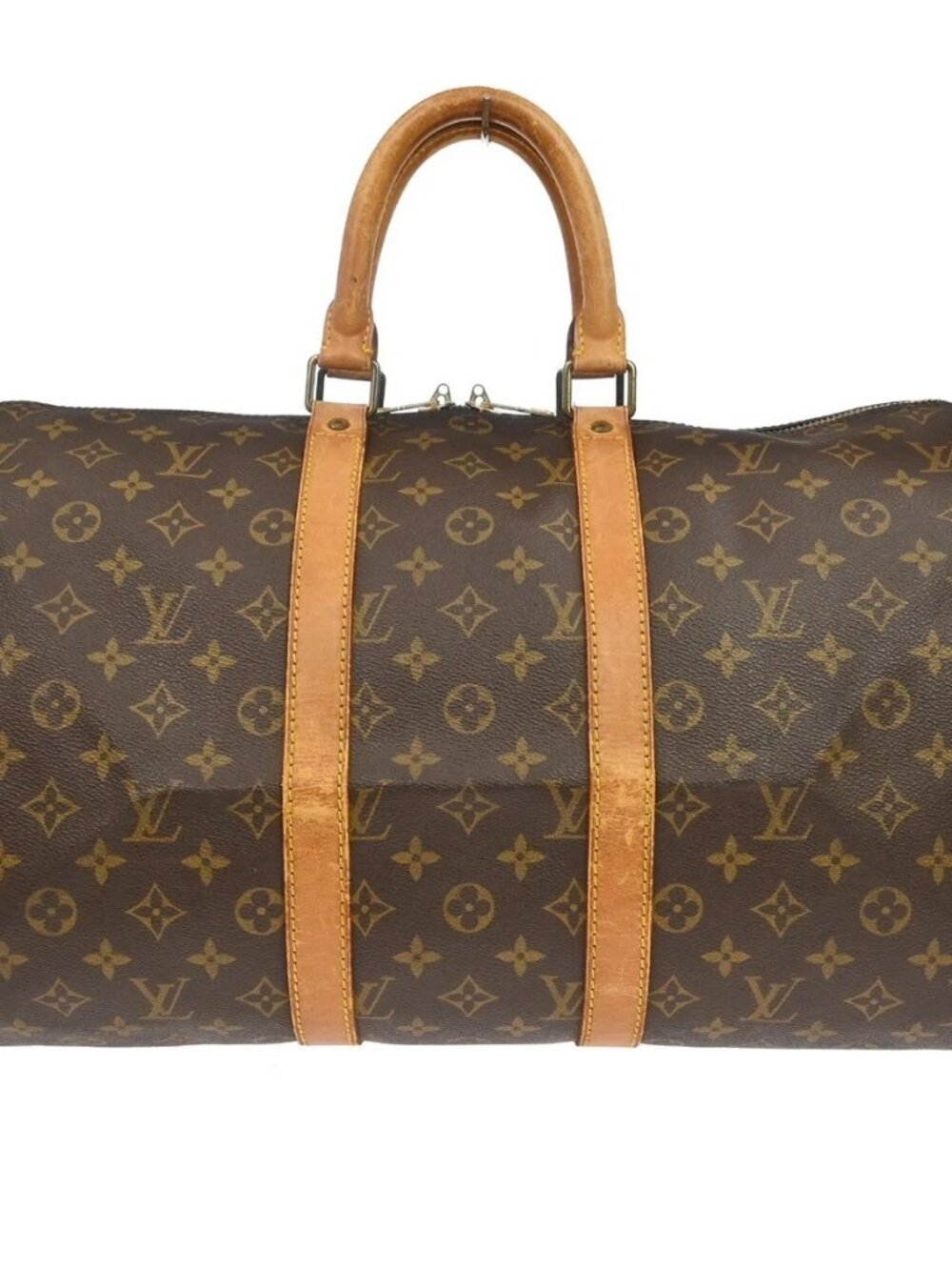 LOUIS VUITTON KEEPALL 45 DUFFLE HANDBAG MONOGRAM M41428
